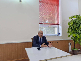 04.11.2025-ci il tarixdə Xəzər rayonu, Mərdəkan qəsəbəsi, "Abşeron"sanatoriyasında məskunlaşmış Şuşa rayon əhalisi ilə Şuşa Rayon İcra Hakimiyyəti başçısının növbəti səyyar görüşü keçirilmişdir