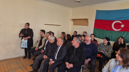 16 aprel 2026-cı il tarixdə Şuşa rayon sakinləri ilə Şuşa Rayon İcra Hakimiyyəti başçısının səyyar görüşü keçirildi