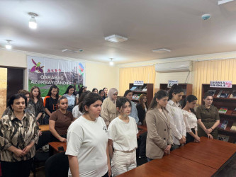 "Beynəlxalq ailə günü"ilə əlaqədar tədbir keçirilmişdir