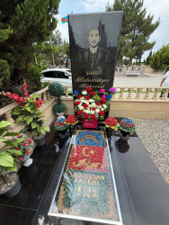 Əslən Şuşa şəhərindən olan şəhidimiz Allahverdiyev Allahverdi Əli oğlunun məzarı doğum günü ərəfəsində Şuşa Rayon İcra Hakimiyyətinin əməkdaşları tərəfindən ziyarət olunub