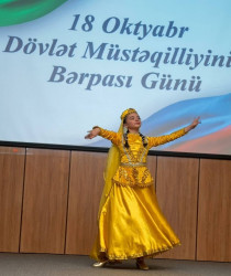 “Şəhərsalma və memarlıq ili” çərçivəsində “18 Oktyabr - Müstəqilliyin Bərpası Günü  - Müstəqillik Salnaməsi” adlı silsilə tədbirlər keçirilmişdir