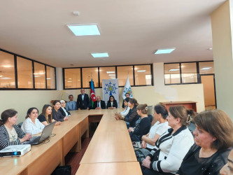 22.05.2026-cı il tarixdə “Korrupsiyaya yox deyək” adlı maarifləndirici tədbir keçirilmişdir