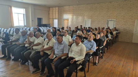24 sentyabr 2026-cı il tarixdə Sabunçu rayonu, Kürdəxanı qəsəbəsi, Məcburi köçkün şəhərciyində Şuşa RİH başçısının rayon sakinləri ilə növbəti səyyar görüşü keçirilmişdir