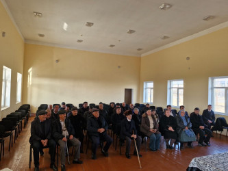 05.12.2025-ci il tarixdə Şuşa Rayon İcra Hakimiyyəti başçısı cənab Bayram Səfərovun Şəki rayonu, Çələbixan qəsəbəsində məskunlaşmış Şuşa rayon əhalisi ilə növbəti səyyar görüşü keçirildi