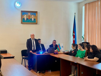 “Narkomaniyaya qarşı mübarizə sağlam gələcəyin təminatıdır” mövzusunda  tədbir keçirilmişdir