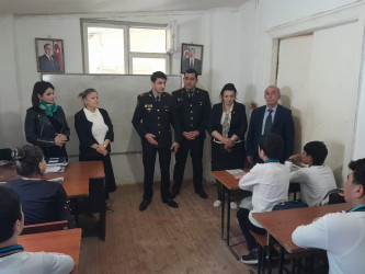 "Həyat dəyərlidir onu narkotikə qurban vermə” mövzusunda maarifləndirici silsilə tədbir keçirilmişdir