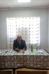 2025-ci il oktyabr ayının 10-da Şuşa Rayon İcra Hakimiyyəti başçısı cənab Bayram Səfərovun Şəki rayonu, Sarıca kəndində yerləşən Kəlbəcər rayon 123 saylı tam orta məktəbdə Şuşa rayon əhalisi ilə növbəti səyyar görüşü keçirildi