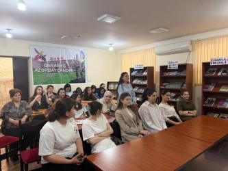 "Beynəlxalq ailə günü"ilə əlaqədar tədbir keçirilmişdir