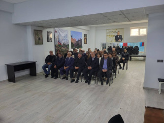 17.10.2025-ci il tarixdə Qaradağ rayonu, Lökbatan qəsəbəsi, “Qobu Park” yaşayış massivində yerləşən Turşsu kənd uşaq musiqi məktəbində Şuşa Rayon İcra Hakimiyyəti başçısının rayon əhalisi ilə növbəti səyyar görüşü keçirildi