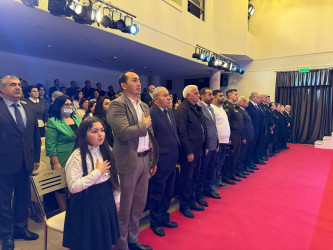 “Konstitusiya və suverenlik ili” çərçivəsində Ümummilli Lider Heydər Əliyevin anadan olmasının 102-ci illiyinə həsr olunmuş “Heydər Əliyev dahi xilaskar və dövlət qurucusu” adlı tədbir keçirilmişdir