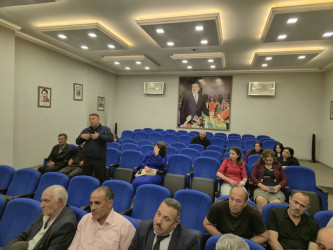 Şuşa Rayon İcra Hakimiyyəti başçısının 15.05.2026-cı il tarixdə İsmayıllı rayonunda məskunlaşmış şuşa rayon əhalisi ilə növbəti səyyar görüşü keçirildi
