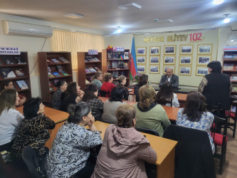 Şuşa Rayon İcra Hakimiyyətinin başçısı Bayram Səfərovun növbəti səyyar görüşü 08 may 2025-ci il tarixdə Nərimanov rayonunda yerləşən Şuşa rayon Mərkəzi Kitabxana Sisteminin binasında keçirildi