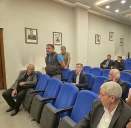 Şuşa Rayon İcra Hakimiyyəti başçısının 15.05.2026-cı il tarixdə İsmayıllı rayonunda məskunlaşmış şuşa rayon əhalisi ilə növbəti səyyar görüşü keçirildi