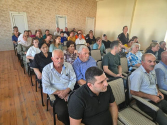 24 sentyabr 2026-cı il tarixdə Sabunçu rayonu, Kürdəxanı qəsəbəsi, Məcburi köçkün şəhərciyində Şuşa RİH başçısının rayon sakinləri ilə növbəti səyyar görüşü keçirilmişdir