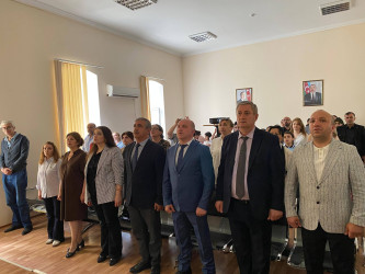 "Müstəqilliyə aparan yol" adlı tədbir keçirilmişdir
