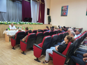 15 avqust 2025-ci il tarixdə Şuşa Rayon İcra Hakimiyyətinin başçısı Bayram Səfərovun Sumqayıt şəhərində yerləşən “28 may” mədəniyyət evində rayon sakinləri ilə səyyar görüşü keçirildi