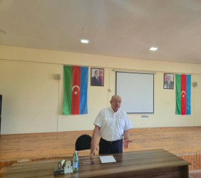24 sentyabr 2026-cı il tarixdə Sabunçu rayonu, Kürdəxanı qəsəbəsi, Məcburi köçkün şəhərciyində Şuşa RİH başçısının rayon sakinləri ilə növbəti səyyar görüşü keçirilmişdir