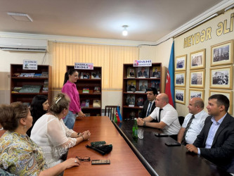18 iyun 2026-cı il tarixdə “Narkomaniyaya qarşı mübarizə sağlam həyata təminatdır” adlı tədbir keçirilmişdir