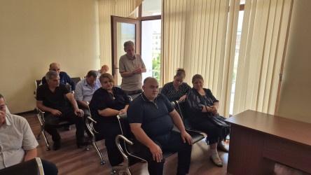 Şuşa Rayon İcra Hakimiyyətinin başçısı cənab Bayram Səfərov növbəti səyyar qəbulunu 09.07.2026-cı il tarixdə Tərtər rayonu, məcburi köçkün şəhərciyində məskunlaşmış rayon sakinləri ilə keçirdi