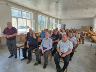 19.06.2026-cı il tarixdə Qaradağ rayonu, Lökbatan qəsəbəsində Şuşa Rayon İcra Hakimiyyəti başçısının rayon əhalisi ilə növbəti səyyar görüşü keçirildi