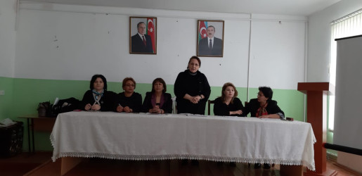 “Gender əsaslı zorakılıqla mübarizə” mövzusunda  Şuşa rayon idarə və müəssisələrində  növbəti silsilə   tədbirlər  keçirilmişdir