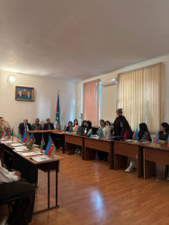 Şuşa Rayon İcra Hakimiyyətinin təşkilatçılığı ilə Şuşa Humanitar Kollecində “Aprel döyüşləri - böyük zəfərin başlanğıcı” mövzusunda tədbir keçirildi