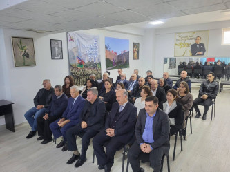 17.10.2025-ci il tarixdə Qaradağ rayonu, Lökbatan qəsəbəsi, “Qobu Park” yaşayış massivində yerləşən Turşsu kənd uşaq musiqi məktəbində Şuşa Rayon İcra Hakimiyyəti başçısının rayon əhalisi ilə növbəti səyyar görüşü keçirildi