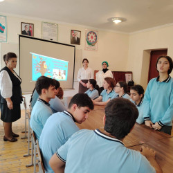 “Konstitusiya və suverenlik ili” çərçivəsində “Uşaq hüquqları aylığı” ilə əlaqədar rayon üzrə silsilə tədbirlər keçirilmişdir