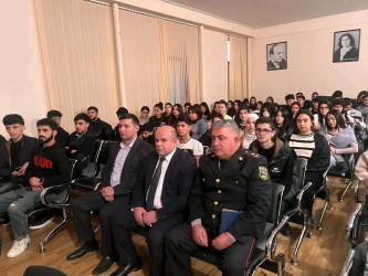 Şuşa Humanitar Kollecdə narkomaniyaya qarşı mübarizəyə həsr olunmuş tədbir keçirilmişdir