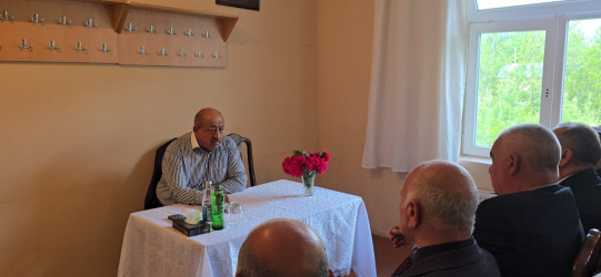 Qəbələ rayonu, “Zarağan” məcburi köçkün qəsəbəsində Şuşa Rayon İcra Hakimiyyəti başçısının rayon sakinləri ilə  növbəti səyyar görüşü keçirilmişdir