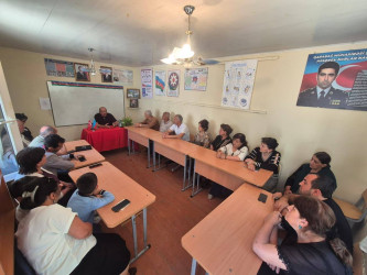 4 iyun 2026-cı il tarixində Bakı şəhəri, Binəqədi rayonu, Fatmayı qəsəbəsində məskunlaşmış Şuşa rayon sakinləri ilə Şuşa Rayon İcra Hakimiyyəti başçısının səyyar görüşü keçirildi