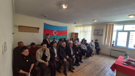 16 aprel 2026-cı il tarixdə Şuşa rayon sakinləri ilə Şuşa Rayon İcra Hakimiyyəti başçısının səyyar görüşü keçirildi