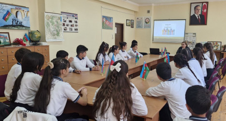 “Konstitusiya və suverenlik ili” çərçivəsində “Uşaq hüquqları aylığı” ilə əlaqədar rayon üzrə silsilə tədbirlər keçirilmişdir