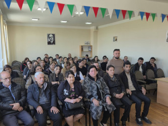 02.04.2026-cı il tarixdə Şuşa Rayon İcra Hakimiyyətinin başçısı cənab Bayram Səfərovun Sabunçu rayonu, "Ramana-1512" məcburi köçkün şəhərciyində məskunlaşmış rayon sakinləri ilə növbəti səyyar görüşü keçirilmişdir