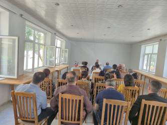 19.06.2026-cı il tarixdə Qaradağ rayonu, Lökbatan qəsəbəsində Şuşa Rayon İcra Hakimiyyəti başçısının rayon əhalisi ilə növbəti səyyar görüşü keçirildi