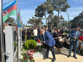 ll Vətən müharibəsi zamanı şəhid olan qəhrəman Azərbaycan oğullarının məzarları II Fəxri Xiyabanda ziyarət olundu