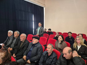 24 aprel 2026-cı il tarixdə Abşeron rayonu, Xırdalan şəhər Mədəniyyət evində Şuşa Rayon İcra Hakimiyyətinin başçısı Bayram Səfərov Şuşa rayon sakinləri ilə növbəti səyyar qəbulunu keçirdi