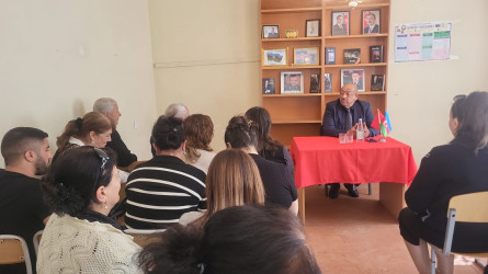 24 aprel 2025-ci il tarixində Bakı şəhəri, Binəqədi rayonu, Fatmayı qəsəbəsi, “Rabitəçi” sanatoriyasında məskunlaşmış Şuşa rayon sakinləri ilə Şuşa Rayon İcra Hakimiyyəti başçısının səyyar görüşü keçirildi