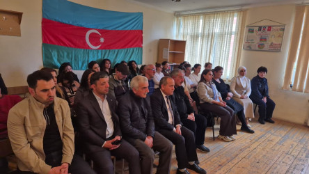 16 aprel 2026-cı il tarixdə Şuşa rayon sakinləri ilə Şuşa Rayon İcra Hakimiyyəti başçısının səyyar görüşü keçirildi